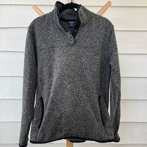 Eddie Bauer Fleece with 1/4 Snaps